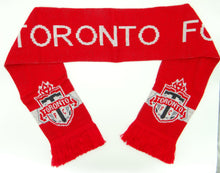 Load image into Gallery viewer, Toronto F.C.-Black Miscellaneous Knit Scarf