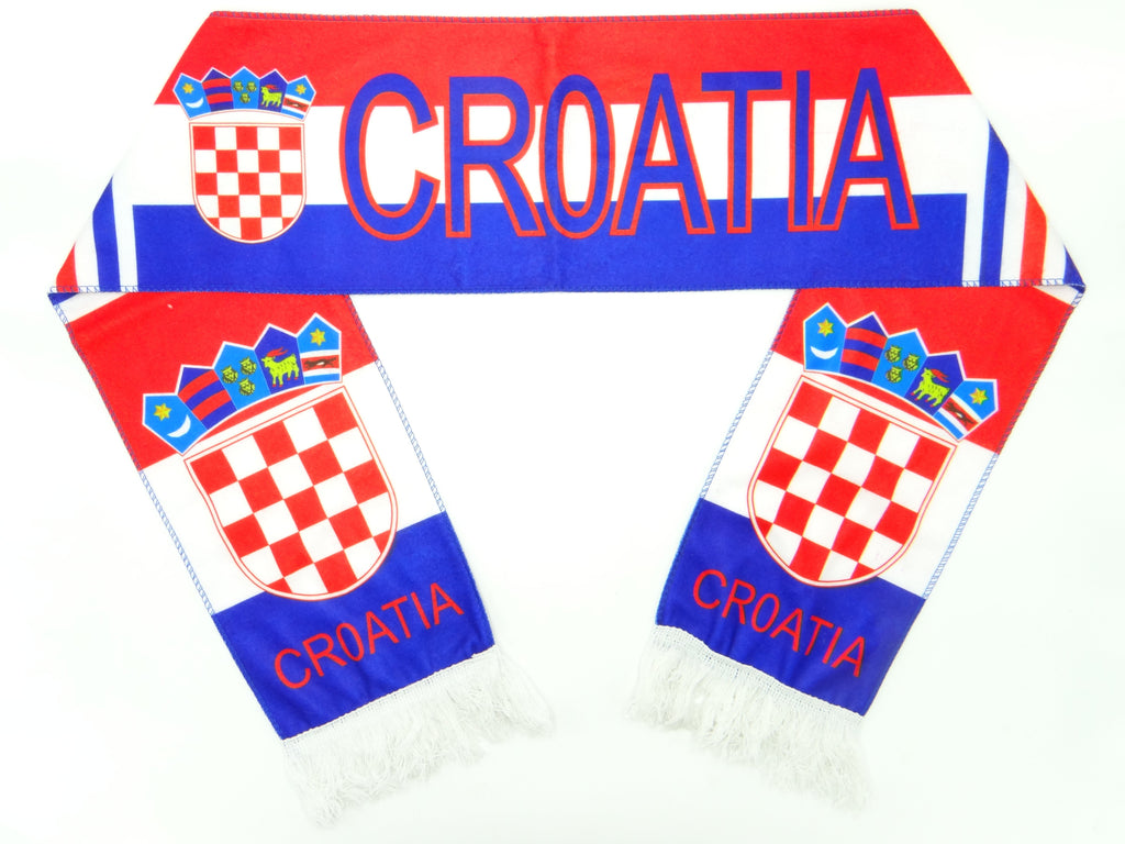 Croatia Fleece Scarf