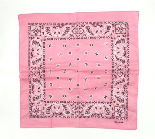 Pink Pattern Bandana