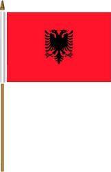 Albania 4"x6" Flag