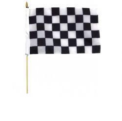 Checkered 4"x6" Flag