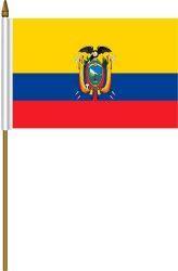 Ecuador 4"x6" Flag