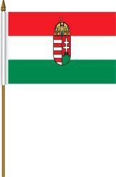 Hungary 4"x6" Flag