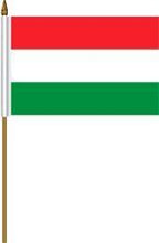 Load image into Gallery viewer, Hungary-Crest 4&quot;x6&quot; Flag