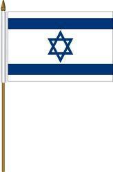 Israel 4"x6" Flag