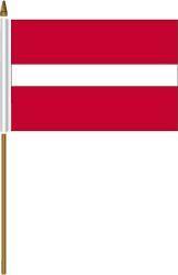 Latvia 4"x6" Flag