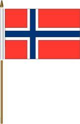 Norway 4"x6" Flag