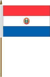 Paraguay 4"x6" Flag