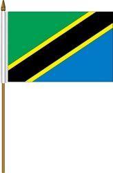 Tanzania 4"x6" Flag