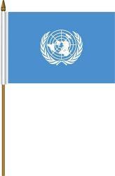 United Nations 4"x6" Flag