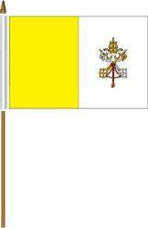 Vatican City 4"x6" Flag