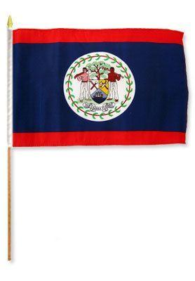 Belize 12X18 Flags
