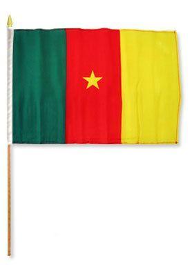 Cameroon 12X18 Flags