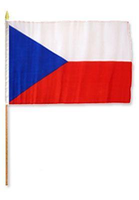 Czech Republic 12X18 Flags
