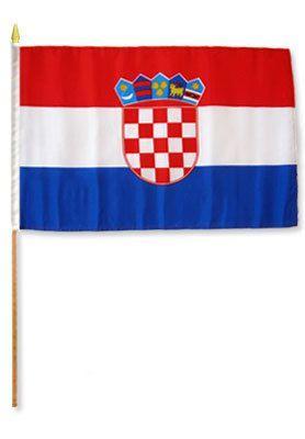 Croatia 12X18 Flags