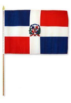 Dominican Republic 12X18 Flags