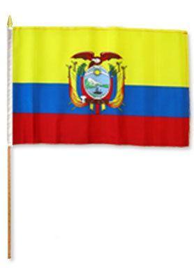 Ecuador 12X18 Flags