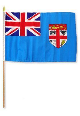 Fiji 12X18 Flags