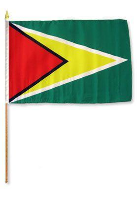 Guyana 12X18 Flags