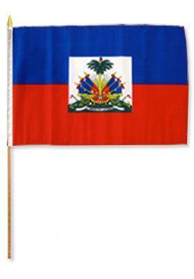 Haiti 12X18 Flags