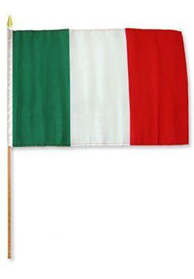 Italy 12X18 Flags