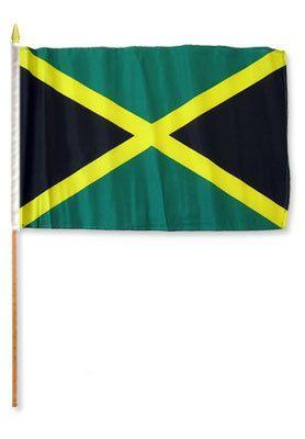 Jamaica 12X18 Flags