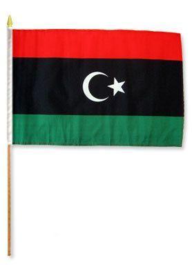 Libya 12X18 Flags