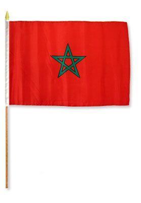 Morocco 12X18 Flags