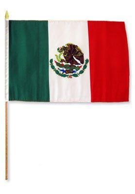 Mexico 12X18 Flags