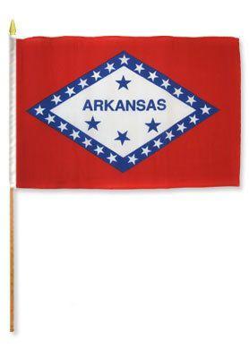 Arkansas 12X18 Flags