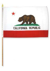 California 12X18 Flags