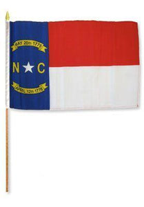 North Carolina 12X18 Flags