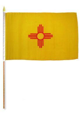 New Mexico 12X18 Flags