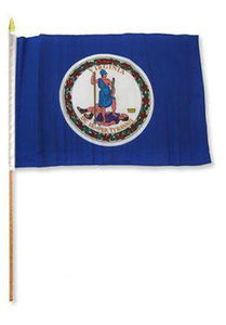Virginia 12X18 Flags
