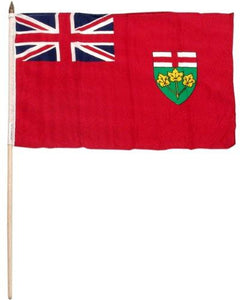 Ontario 4"x6" Flag