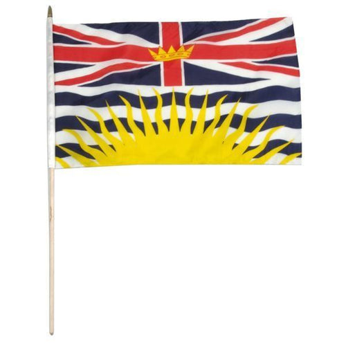 British Columbia 12X18 Flags