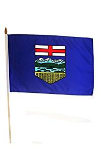 Alberta 4"x6" Flag