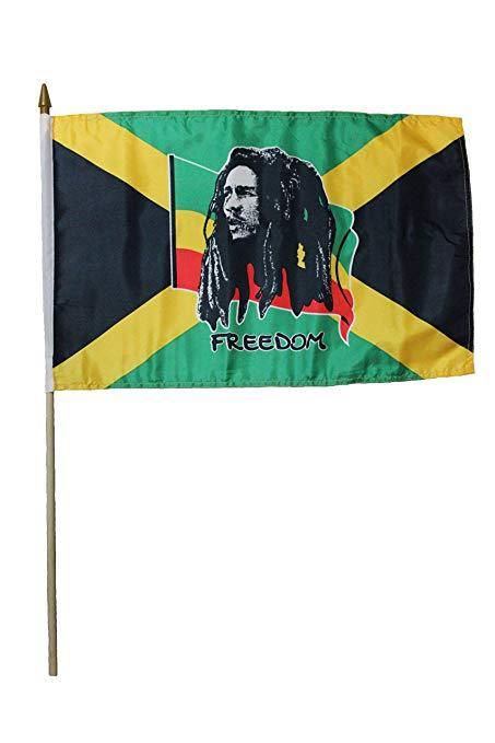 Bob Marley 12X18 Flags