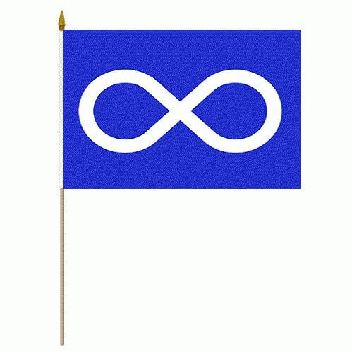 Metis-Blue 12X18 Flags