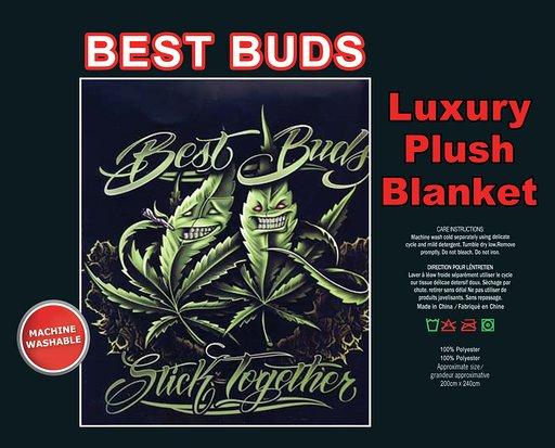 Best Buds Queen Size Blanket