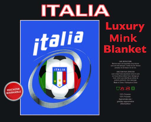 Italy-Logo Queen Size Blanket