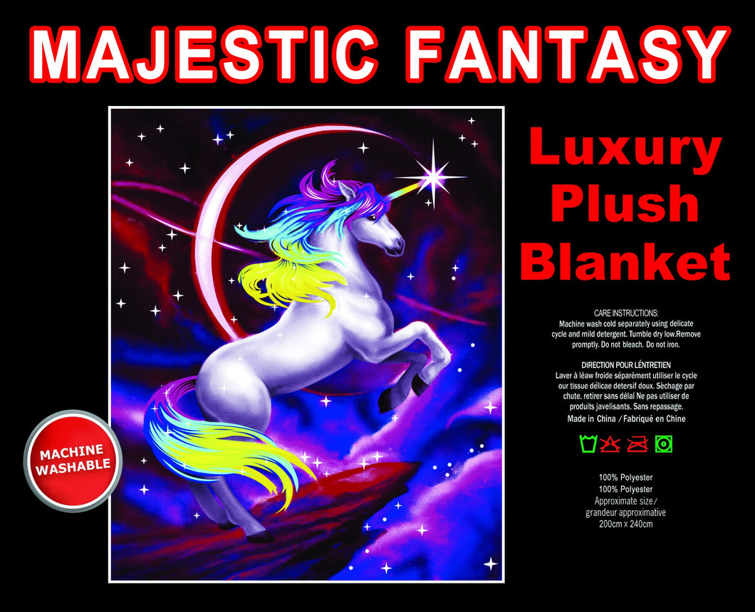 Majestic Fantasy Queen Size Blanket