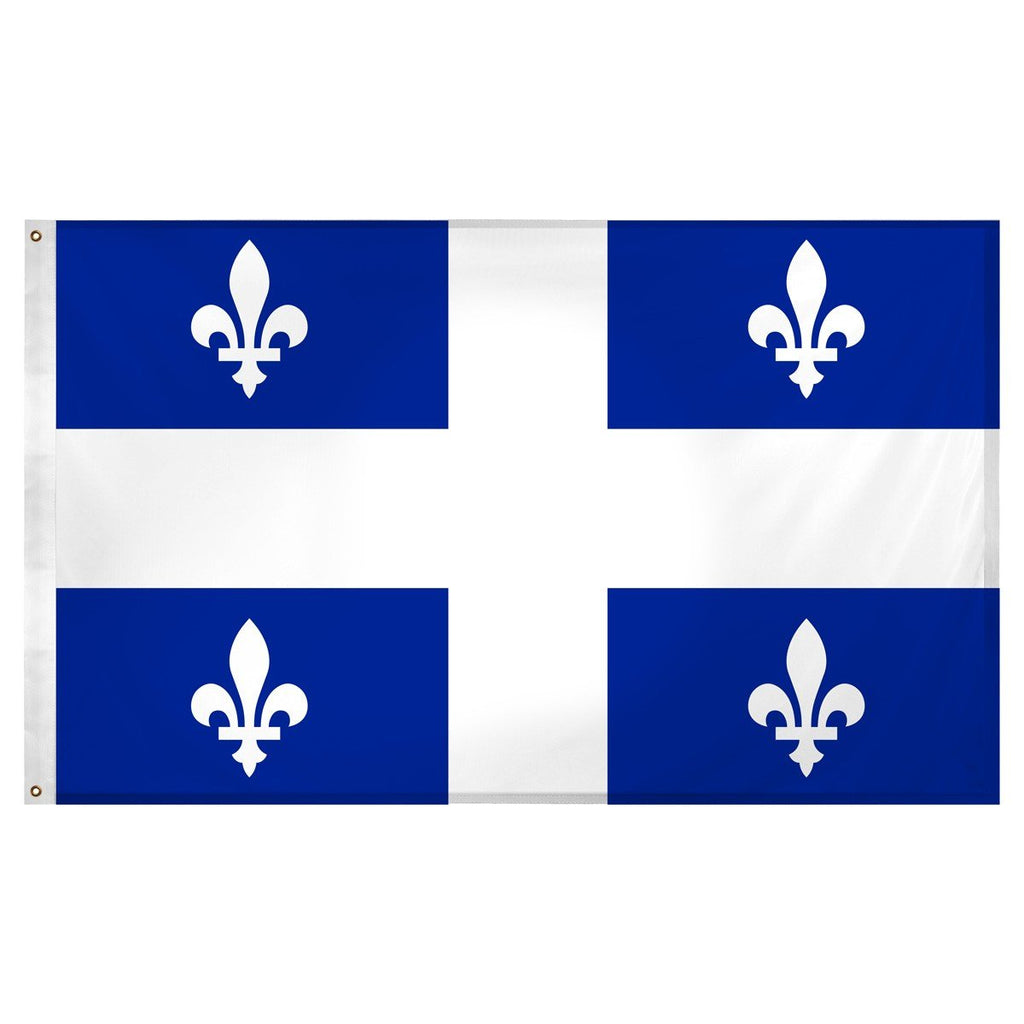 Quebec 3'x6' Flag