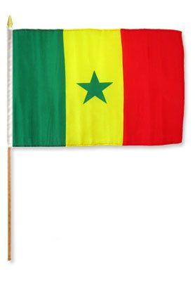 Senegal 12X18 Flags