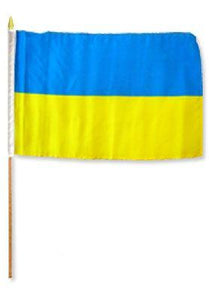 Ukraine 12X18 Flags