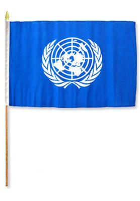 United Nations 12X18 Flags