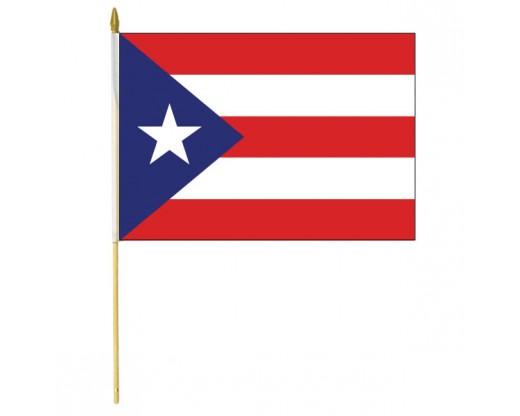 Puerto Rico 12X18 Flags