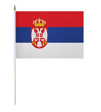 Serbia 12X18 Flags